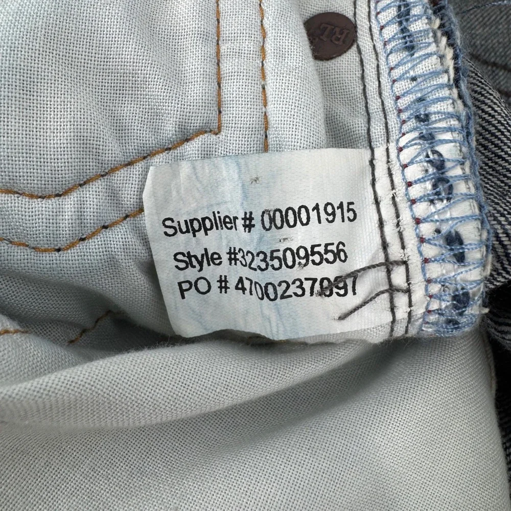 Polo Ralph Lauren Denim Jeans‎ Youth Size 16 Straight Leg Blue Cotton